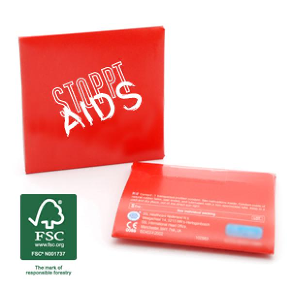 STOPPT AIDS Kondombriefchen